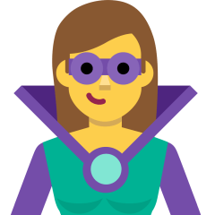 Жінка-суперлиходій для Skype Emoticons 1.2