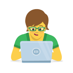 Жінка-інженер для Skype Emoticons 1.2