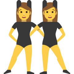 Женщины с ушами кролика для Skype Emoticons 1.2