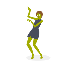 Зомбі для Skype Emoticons 1.2