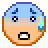 Visage Anxieux Avec Goutte De Sueur