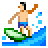Personne Faisant Du Surf
