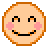 Visage Souriant Avec Yeux Rieurs
