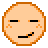 Visage Avec Un Sourire Malin