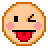 Visage Qui Tire La Langue Et Fait Un Clin D’Œil