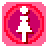 Symbole Toilettes Femmes