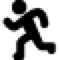 Koşan kişi