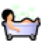 Banyo yapan kişi