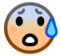 Anxious Face with Sweat Anxious Face with Sweat