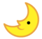 First Quarter Moon Face First Quarter Moon Face