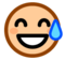 Grinning Face with Sweat Grinning Face with Sweat