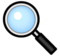 Magnifying Glass Tilted Left Magnifying Glass Tilted Left