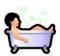 Person Taking Bath Person Taking Bath