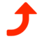 Right Arrow Curving Up Right Arrow Curving Up
