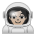 Astronaut: Light Skin Tone