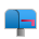 Closed Mailbox with Lowered Flag