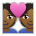 Couple with Heart: Medium-Dark Skin Tone