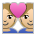 Couple with Heart: Medium-Light Skin Tone