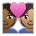 Couple with Heart: Person, Person, Medium-Dark Skin Tone, Medium Skin Tone