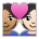 Couple with Heart: Person, Person, Medium Skin Tone, Light Skin Tone