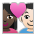 Couple with Heart: Woman, Man, Dark Skin Tone, Light Skin Tone