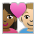 Couple with Heart: Woman, Man, Medium-Dark Skin Tone, Medium-Light Skin Tone