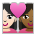 Couple with Heart: Woman, Woman, Light Skin Tone, Medium-Dark Skin Tone