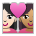 Couple with Heart: Woman, Woman, Light Skin Tone, Medium Skin Tone