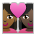 Couple with Heart: Woman, Woman, Medium-Dark Skin Tone, Dark Skin Tone