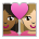Couple with Heart: Woman, Woman, Medium-Dark Skin Tone, Medium-Light Skin Tone