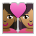 Couple with Heart: Woman, Woman, Medium-Dark Skin Tone, Medium Skin Tone