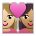 Couple with Heart: Woman, Woman, Medium-Light Skin Tone, Medium Skin Tone