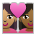 Couple with Heart: Woman, Woman, Medium Skin Tone, Medium-Dark Skin Tone