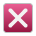 Cross Mark Button