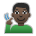 Deaf Man: Dark Skin Tone