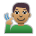 Deaf Man: Medium Skin Tone