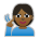 Deaf Person: Medium-Dark Skin Tone