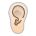 Ear: Light Skin Tone