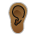 Ear: Medium-Dark Skin Tone