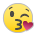 Face Blowing a Kiss