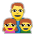 Family: Man, Girl, Boy