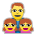 Family: Man, Girl, Girl