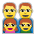 Family: Man, Man, Girl, Boy