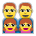 Family: Man, Man, Girl, Girl