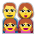 Family: Man, Woman, Girl, Girl