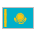 Flag: Kazakhstan