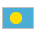 Flag: Palau