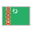 Flag: Turkmenistan