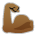 Flexed Biceps: Medium-Dark Skin Tone