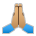 Folded Hands: Medium Skin Tone